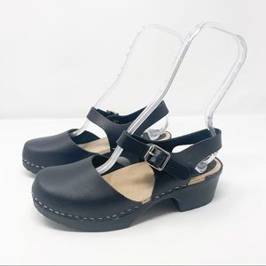 Lotta from Stockholm • Black Highwood Clogs 8